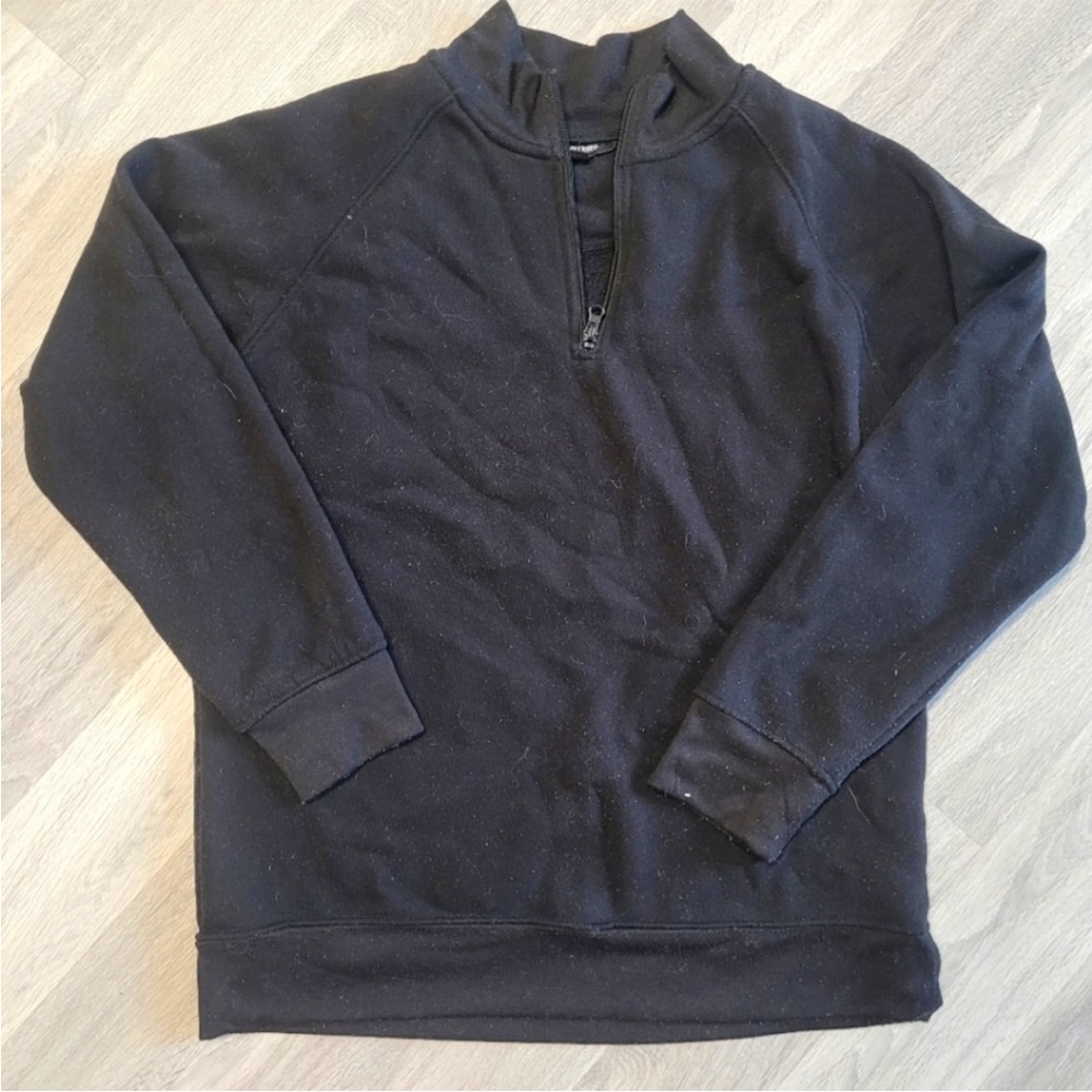 Hunter mock neck sweater dark blue color colour size Medium perfect shape